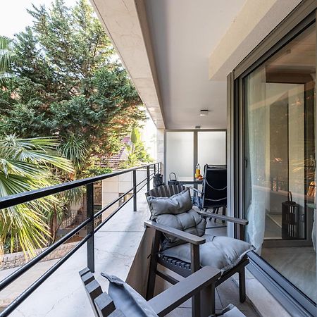 Studio Centre Terrasse Climatisation 50M Plage Menton Exterior photo