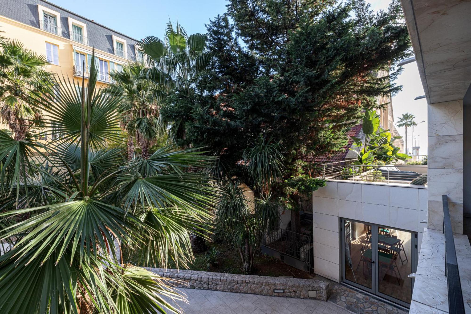 Studio Centre Terrasse Climatisation 50M Plage Menton Exterior photo